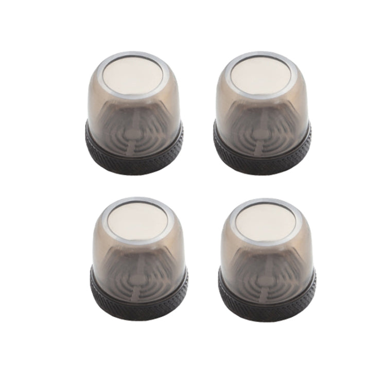 4tlg./Set Verdickte, verschleißfeste Tisch- und Stuhlbeinkappen, Haushaltsübliche, geräuschlose, rutschfeste Hockerfußschoner, Mini Klein Rund Transparent, Mini Klein Rund Hellgrau, Mini Klein Rund Hellbraun, Mini Klein Quadratisch Transparent