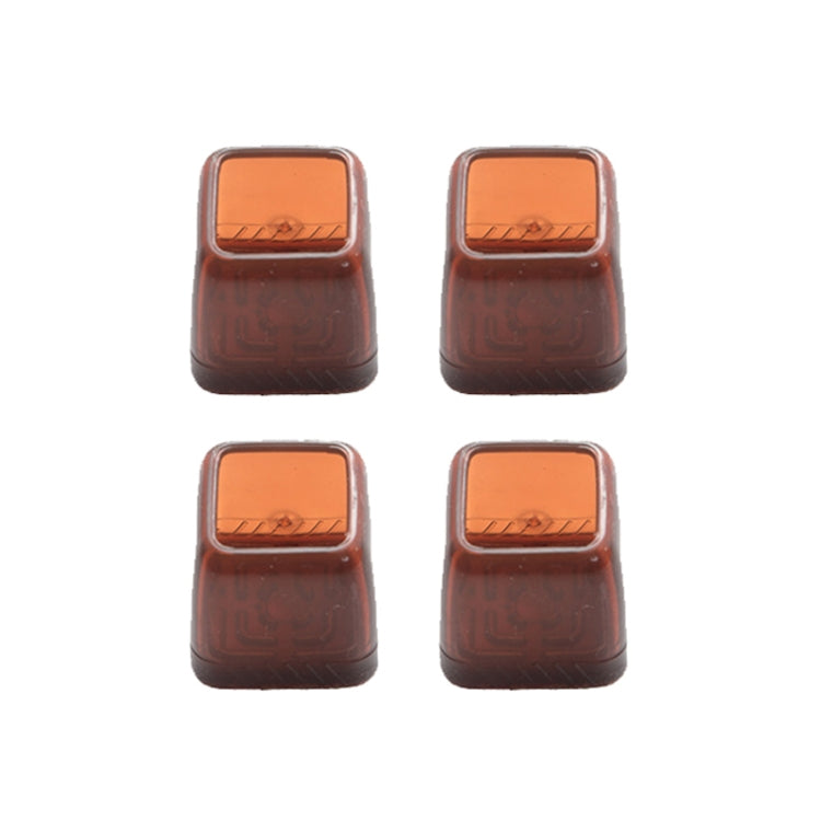 4tlg./Set Verdickte, verschleißfeste Tisch- und Stuhlbeinkappen, Haushaltsübliche, geräuschlose, rutschfeste Hockerfußschoner, Mini Klein Rund Transparent, Mini Klein Rund Hellgrau, Mini Klein Rund Hellbraun, Mini Klein Quadratisch Transparent