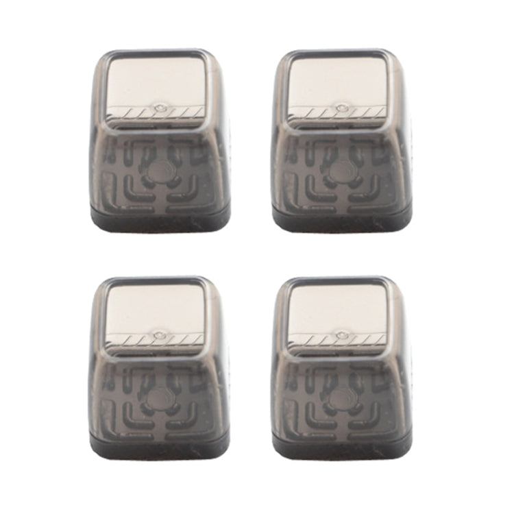 4tlg./Set Verdickte, verschleißfeste Tisch- und Stuhlbeinkappen, Haushaltsübliche, geräuschlose, rutschfeste Hockerfußschoner, Mini Klein Rund Transparent, Mini Klein Rund Hellgrau, Mini Klein Rund Hellbraun, Mini Klein Quadratisch Transparent
