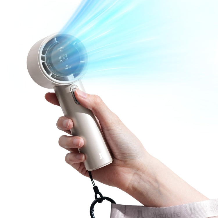 JisuLife FA53 Pro 1 Hochgeschwindigkeits-starker Kühl-Handventilator Klein Mini Tragbarer USB Wiederaufladbarer Desktop-Ventilator