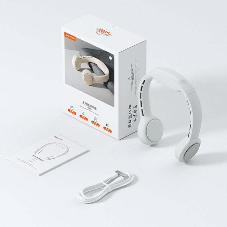 JisuLife FA31 USB Wiederaufladbarer Hängender Hals Mini-Ventilator Lamellenlos Kühlung Outdoor Hochwindkraft Elektrischer Ventilator