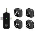 5.8G Kabelloses In-Ear-Monitor-System Unterstützt Dual-Kopfhörer-Überwachung, Eins-zu-Zwei, Eins-zu-Vier