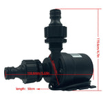 8m Förderhöhe, Edelstahlwellenkern, bürstenloser Motor, Druckerhöhungspumpe, DC12V, DC24V