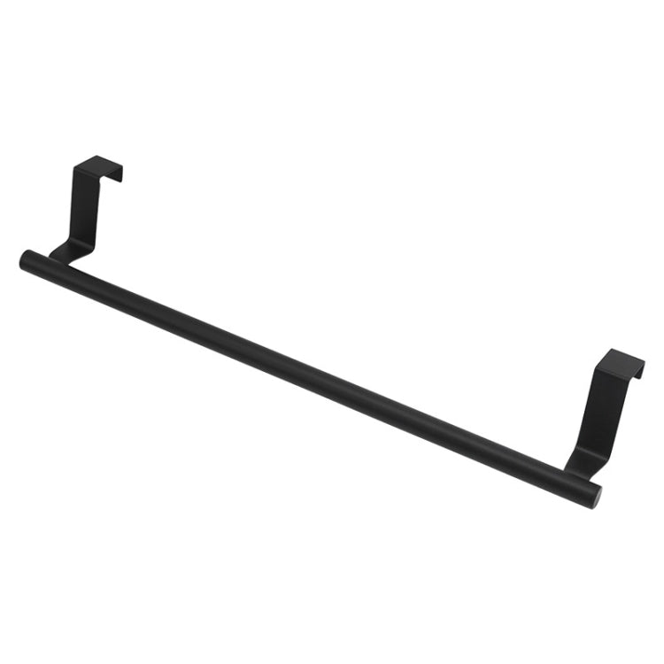 Lochfreier Edelstahl Über Tür Handtuchhalter Schranktür Lappenhalter, 23,5cm Silber, 23,5cm Schwarz, 36,5cm Silber, 36,5cm Schwarz, 36,5cm Weiß
