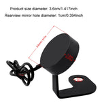Morfayer Motorcycle Dual Display Intelligent Alarm Power Meter, Voltmeter, Water Temperature Meter, Voltmeter+Water Temperature Meter