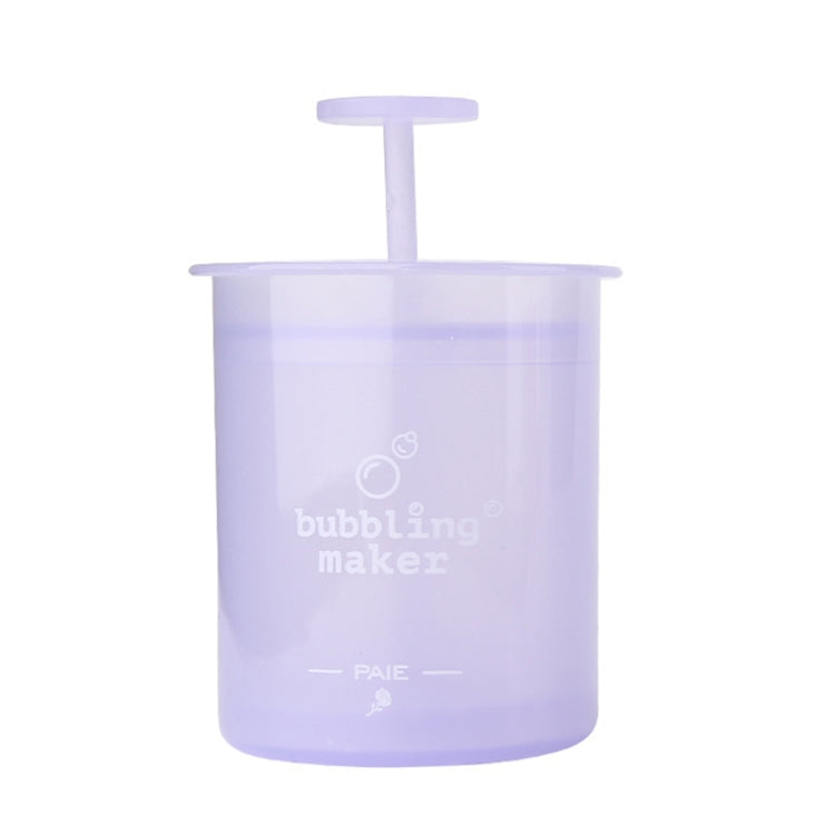 Gesichtsreiniger Schaumbildner Blubberbecher Reise Tragbare Manuelle Schaumbildflasche, Klein Lila, Klein Transparent, Klein Rosa, Groß Lila, Groß Transparent, Groß Rosa