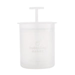 Gesichtsreiniger Schaumbildner Blubberbecher Reise Tragbare Manuelle Schaumbildflasche, Klein Lila, Klein Transparent, Klein Rosa, Groß Lila, Groß Transparent, Groß Rosa