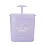 Gesichtsreiniger Schaumbildner Blubberbecher Reise Tragbare Manuelle Schaumbildflasche, Klein Lila, Klein Transparent, Klein Rosa, Groß Lila, Groß Transparent, Groß Rosa