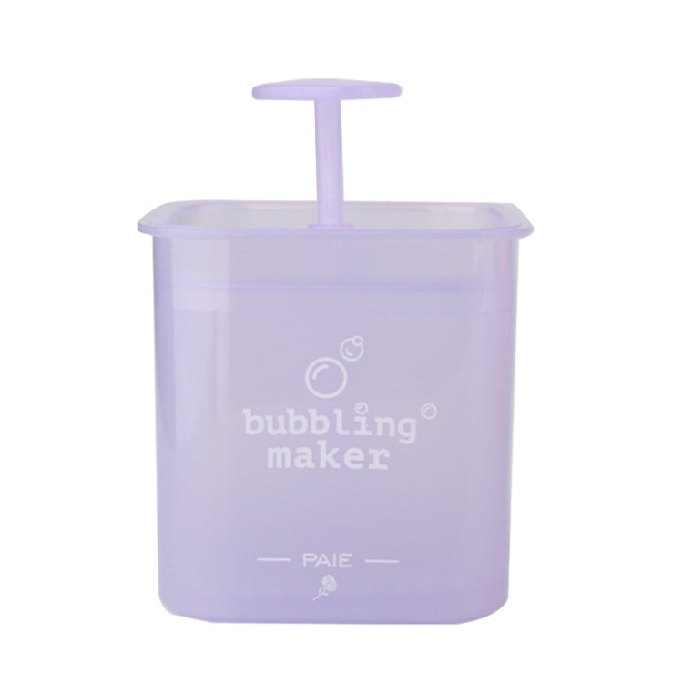 Gesichtsreiniger Schaumbildner Blubberbecher Reise Tragbare Manuelle Schaumbildflasche, Klein Lila, Klein Transparent, Klein Rosa, Groß Lila, Groß Transparent, Groß Rosa