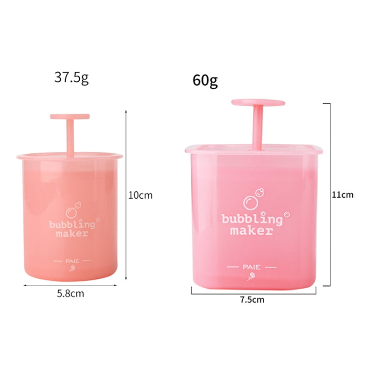 Gesichtsreiniger Schaumbildner Blubberbecher Reise Tragbare Manuelle Schaumbildflasche, Klein Lila, Klein Transparent, Klein Rosa, Groß Lila, Groß Transparent, Groß Rosa