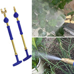 Hubkolben-Druck-Sprühgerät, verstellbares manuelles Gartensprühgerät für die meisten Flaschen, Einzelkopf, Doppelkopf