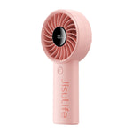 JisuLife Life4 Handheld Tragbarer Kleiner Wiederaufladbarer Ventilator, 3600mAh Grau, 3600mAh Schwarz, 3600mAh Pink, 5000mAh Grau, 5000mAh Schwarz, 5000mAh Pink