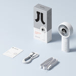 JisuLife Life4 Handheld Tragbarer Kleiner Wiederaufladbarer Ventilator, 3600mAh Grau, 3600mAh Schwarz, 3600mAh Pink, 5000mAh Grau, 5000mAh Schwarz, 5000mAh Pink
