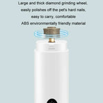 Pet Fully Automatic Nail Grinder With LED Light