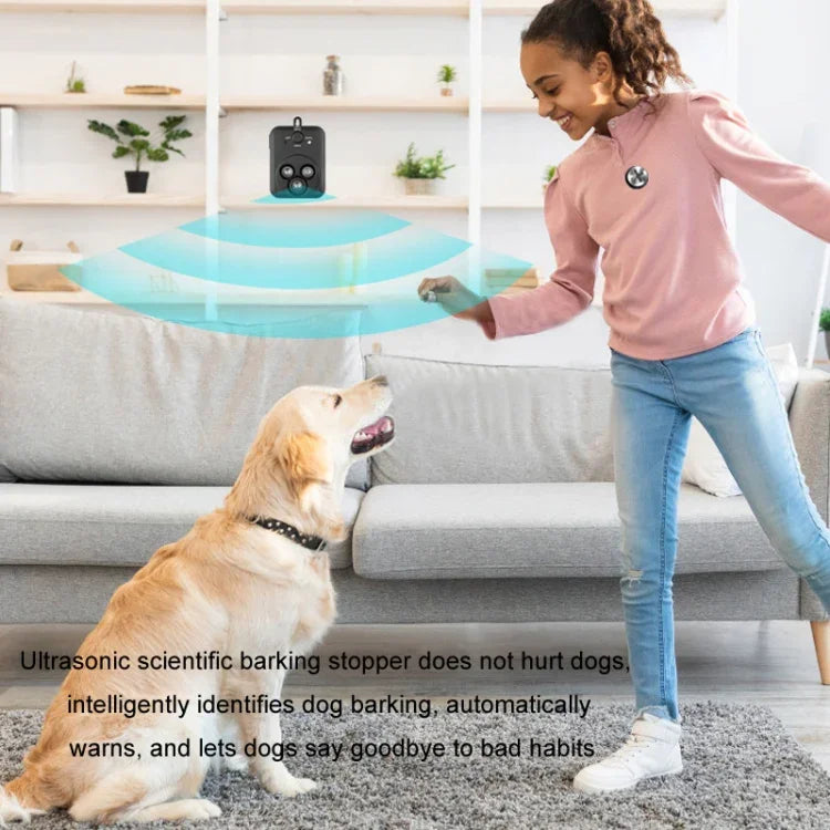 Ultraschall-Bellstopper für den Außenbereich, geräuschdicht, automatischer Hundeabwehrer