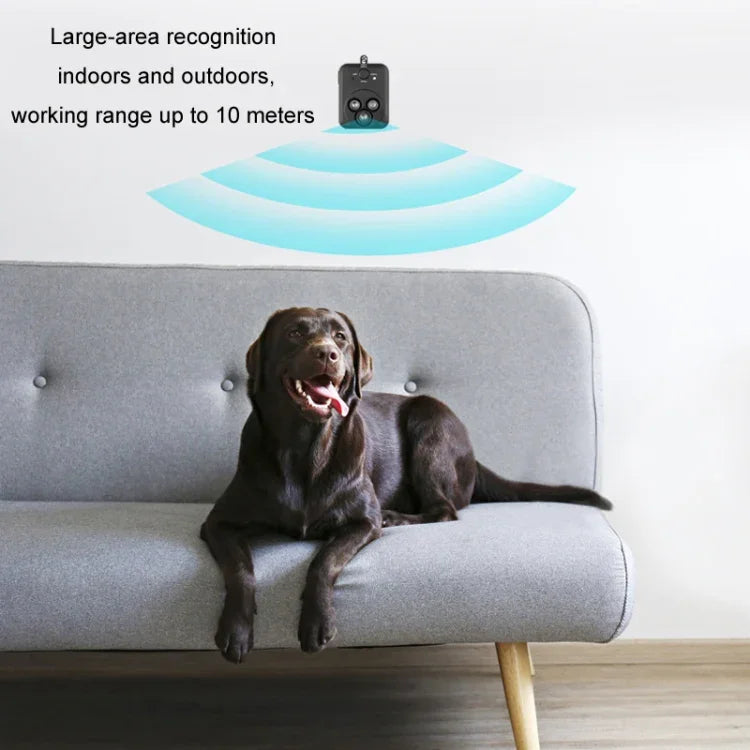Ultraschall-Bellstopper für den Außenbereich, geräuschdicht, automatischer Hundeabwehrer