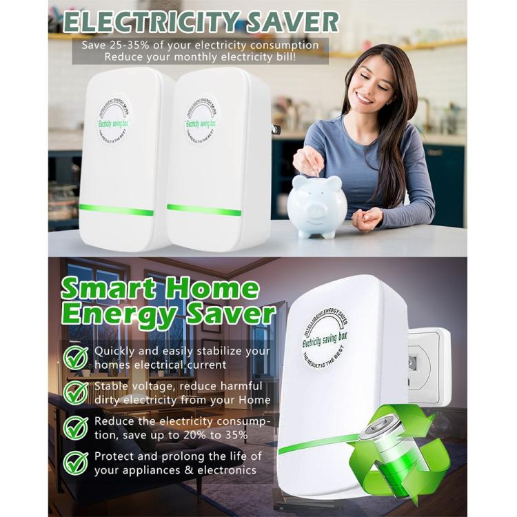 SD008 Smart Home Energiesparer Tragbare Sicherheits-Stromsparbox, EU Stecker, US Stecker, UK Stecker, AU Stecker