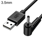 JINGHUA U550C USB zu DC Ladekabel Kleingeräte-Netzkabel, 3,5mm, 5,5mm