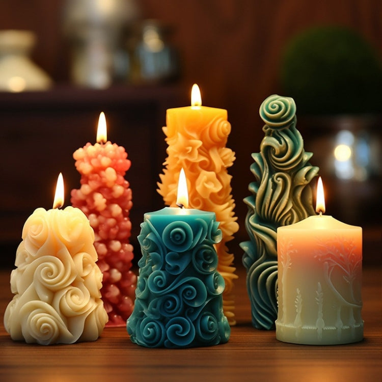 Weihnachtsbaum Aromatherapie Kerze Ornamente DIY Silikonform, C1 ZL-268-1, C1 ZL-268-2, C1 ZL-268-3, D1 ZL-269-1, D2 ZL-269-2, D3 ZL-269-3, D4 ZL-269-4