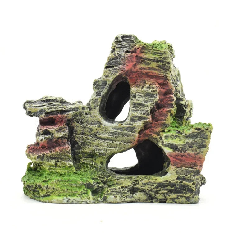 Aquarium Aquascaping Zubehör Harz Fischtank Wigwam Landschaftsdekoration, Modell A, Modell B, Modell C, Modell D
