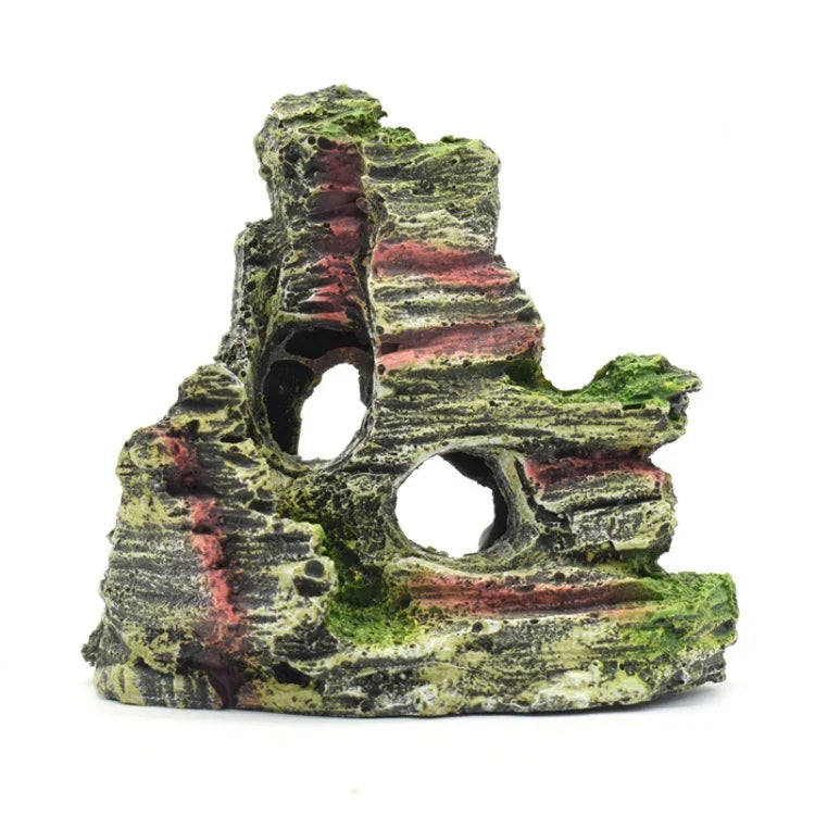 Aquarium Aquascaping Zubehör Harz Fischtank Wigwam Landschaftsdekoration, Modell A, Modell B, Modell C, Modell D