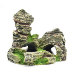 Aquarium Aquascaping Zubehör Harz Fischtank Wigwam Landschaftsdekoration, Modell A, Modell B, Modell C, Modell D
