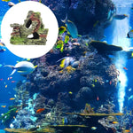 Aquarium Aquascaping Zubehör Harz Fischtank Wigwam Landschaftsdekoration, Modell A, Modell B, Modell C, Modell D