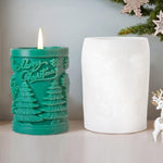 Weihnachts-Aromatherapie-Kerzen-Zylinder-DIY-Silikonform, ZL-845, ZL-846, ZL-849, ZL-850