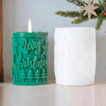 Weihnachts-Aromatherapie-Kerzen-Zylinder-DIY-Silikonform, ZL-845, ZL-846, ZL-849, ZL-850