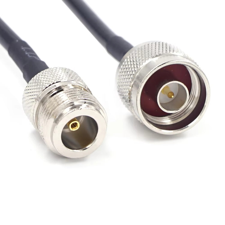N Stecker zu N Buchse RG58 Adapterkabel Radio WiFi Verlängerungskabel, 0,5m, 1m, 3m, 5m, 10m