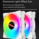 COOLMOON AS360 Magic Diamond Edition Computer-Kühler ARGB Wasserkühlung Licht Integrierter CPU-Radiator, AS360