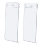 For Nintendo Switch Console 2pcs Replacement Kickstand Back Shell Holder, Black, Transparent White, White, Red, Blue