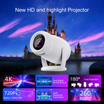 HY400 Android 12.0 System Intelligenter Projektor Tragbarer Familienprojektor, US-Stecker, EU-Stecker, UK-Stecker, AU-Stecker