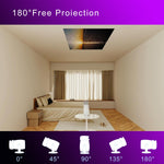 HY400 Android 12.0 System Intelligenter Projektor Tragbarer Familienprojektor, US-Stecker, EU-Stecker, UK-Stecker, AU-Stecker