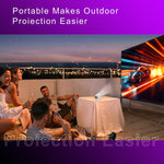 HY400 Android 12.0 System Intelligenter Projektor Tragbarer Familienprojektor, US-Stecker, EU-Stecker, UK-Stecker, AU-Stecker