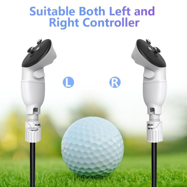 Für Meta Quest 3S / 3 Controller Golfschläger mit Skala und verstellbarer Länge