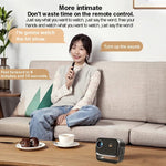 Tragbarer Mini-Projektor Smart Home Theater, Android 4K HD Version, Spiegelungsfunktion für Mobiltelefon