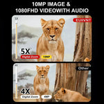 2,4-Zoll-Bildschirm 5-fach Zoom HD 1080P Infrarot-Nachtsichtfernglas, D18