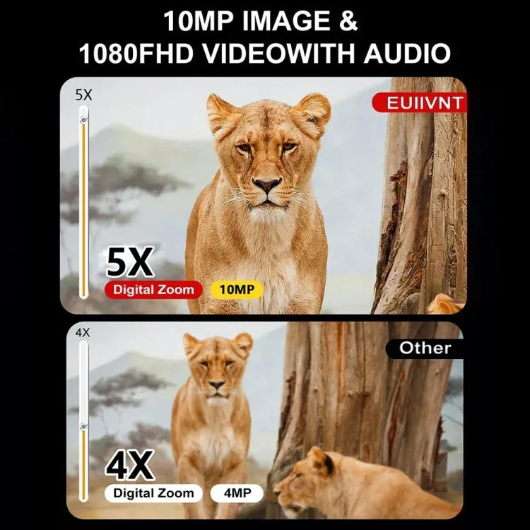 2,4-Zoll-Bildschirm 5-fach Zoom HD 1080P Infrarot-Nachtsichtfernglas, D18