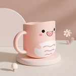 Wassermug Putzbecher Baby Zuhause niedlicher Cartoon tropfsicher umweltfreundlicher Dinosaurierbecher