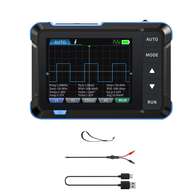 FNIRSI 2-in-1 Mini Tragbares Digitaloszilloskop Signalgenerator, Standard, Upgrade