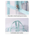 Große Sporttasche Schwimmtasche Wasserdichte Kultur- und Make-up-Organizer-Tasche