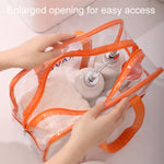 Große Sporttasche Schwimmtasche Wasserdichte Kultur- und Make-up-Organizer-Tasche