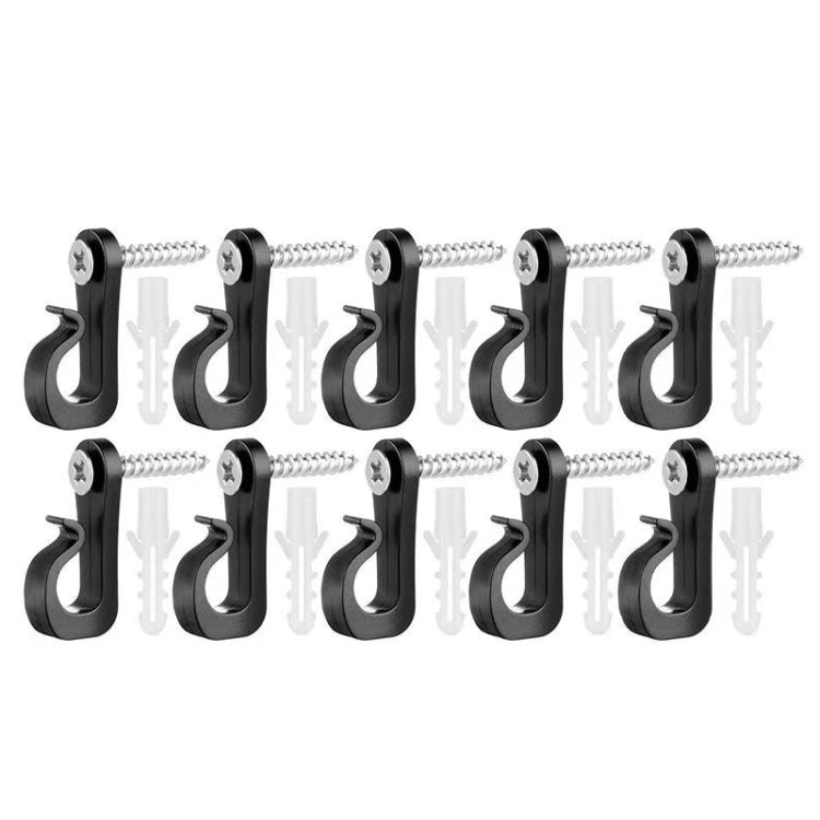 Weihnachtsbeleuchtungs-Aufhängehaken mit Phillips-Schraube für Draht und LED-Licht, 10 Stück/Box, 20 Stück/Box, 30 Stück/Box, 45 Stück/Box