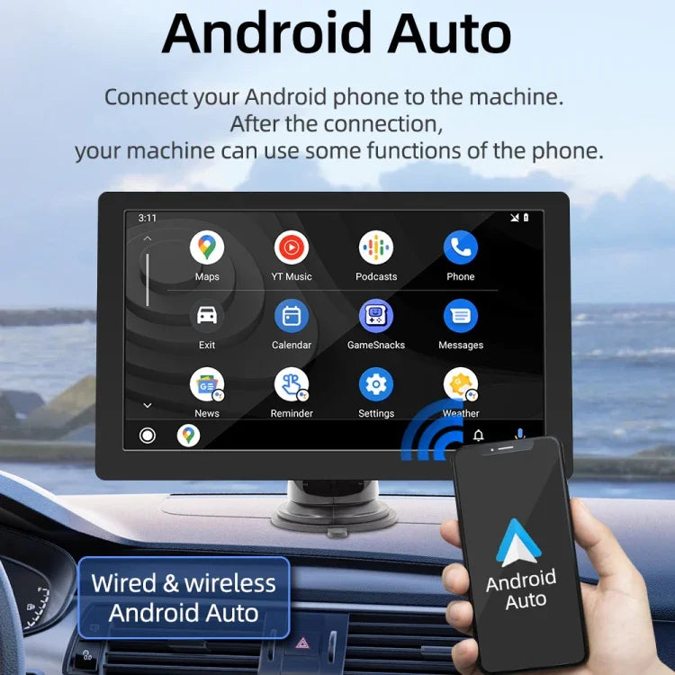 Auto Universal Bildschirm Stereo HD MP5 Player Rückfahrmonitor, Ohne Kamera