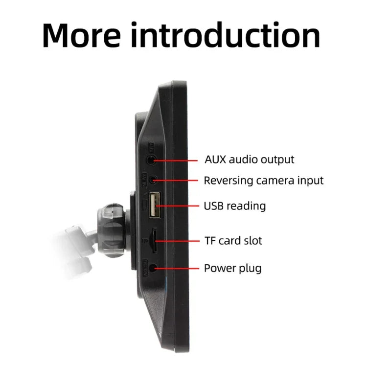 Auto Universal Bildschirm Stereo HD MP5 Player Rückfahrmonitor, Ohne Kamera
