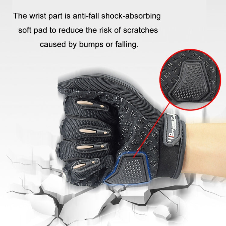 GHOST RACING Motorradfahren Sturzfeste Atmungsaktive Handschuhe, M, L, XL, XXL