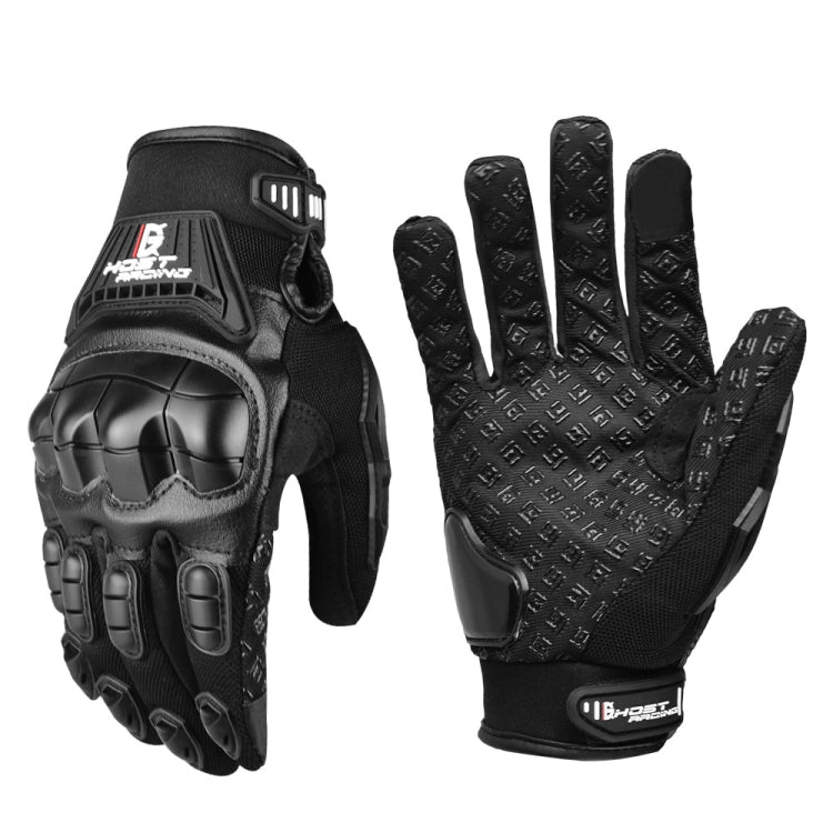 GHOST RACING Motorradfahren Sturzfeste Atmungsaktive Gummischale Touchscreen Handschuhe, M, L, XL, XXL