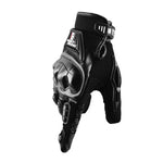 GHOST RACING Motorradfahren Sturzfeste Atmungsaktive Gummischale Touchscreen Handschuhe, M, L, XL, XXL
