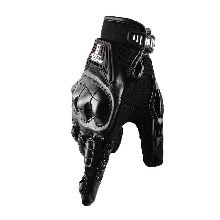GHOST RACING Motorradfahren Sturzfeste Atmungsaktive Gummischale Touchscreen Handschuhe, M, L, XL, XXL